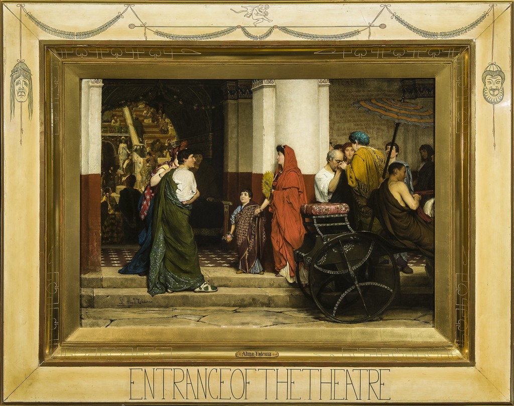 The Entrance to a Roman Theatre (1866)