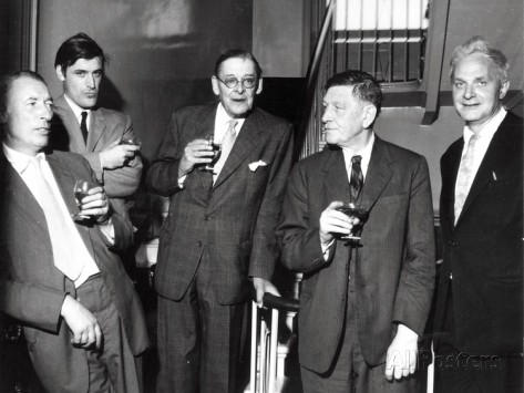 louis-mac-neice-ted-hughes-t-s-eliot-w-h-auden-stephen-spender-1960